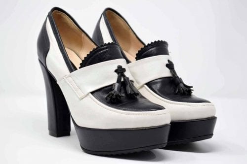 wide heel platform shoes